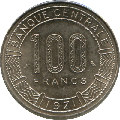 100 Francs back