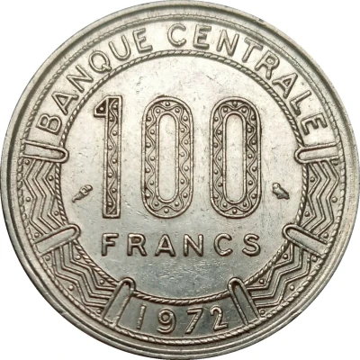 100 Francs back