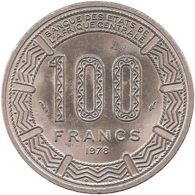 100 Francs back