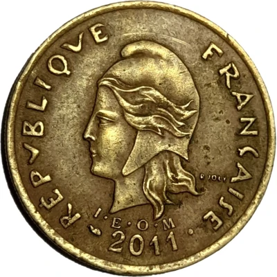 100 Francs front