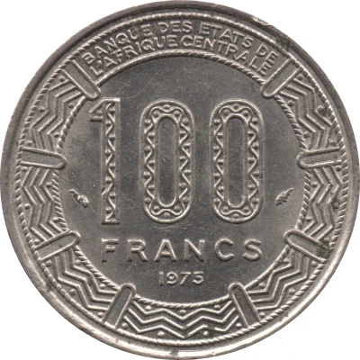 100 Francs back