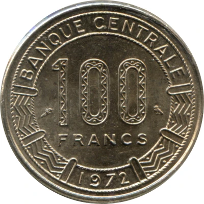 100 Francs back