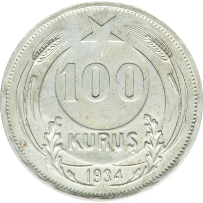 100 Kuruş back