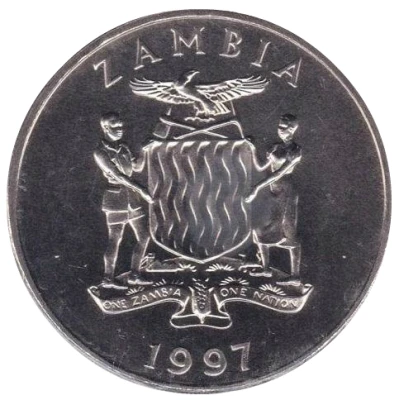 100 Kwacha African Elephant front