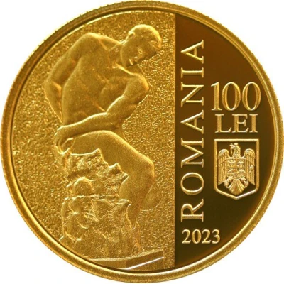 100 Lei Dimitrie Paciurea front