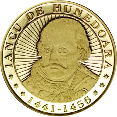 100 Lei Iancu de Hunedoara back