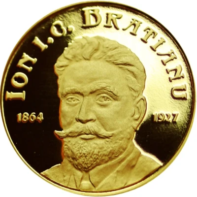 100 Lei Ion I. C. Brătianu back