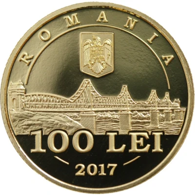 100 Lei Romania and USA front