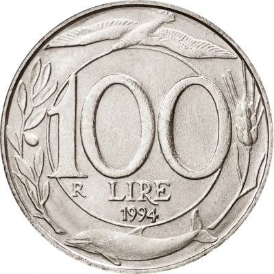 100 Lire back