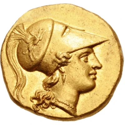 100 Litrai - Agathocles 304 BC - 289 BC front