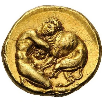 100 Litrai - Dionysios I 405 BC - 400 BC back