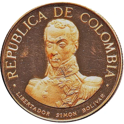 100 Pesos Battle of Boyaca front