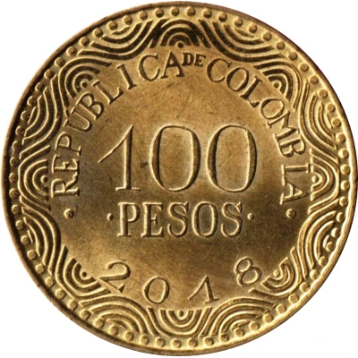 100 Pesos front