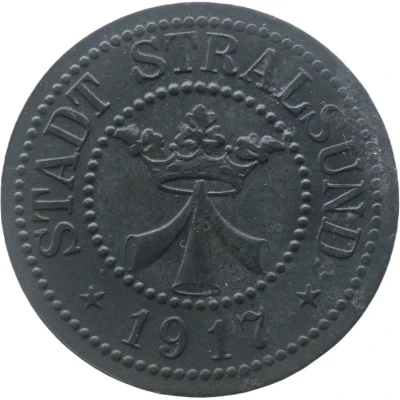 100 Pfennigs - Stralsund front