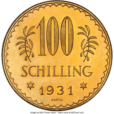 100 Schilling back