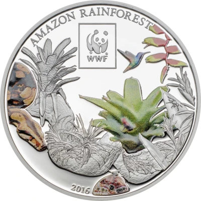 100 Shillings Amazon Rainforest back