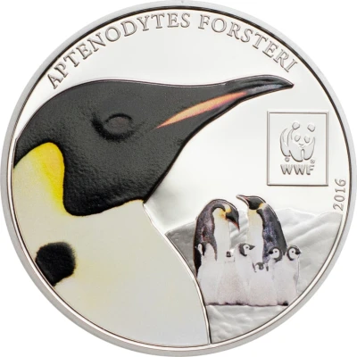 100 Shillings Emperor Penguin back