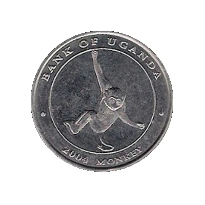 100 Shillings Monkey; steel back