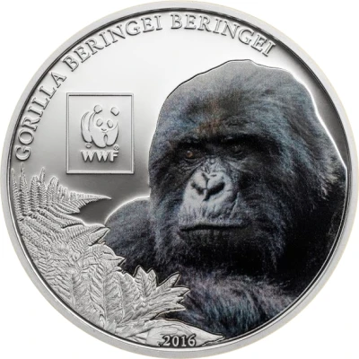 100 Shillings Mountain Gorilla back