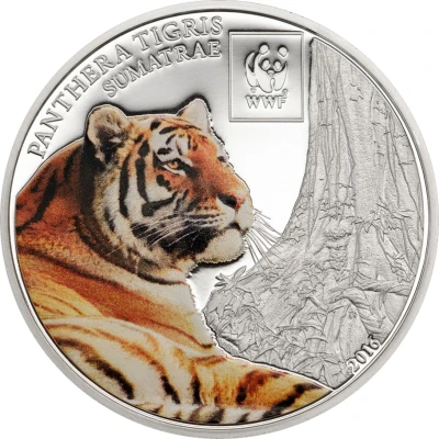 100 Shillings Sumatran Tiger back