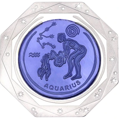 100 Tenge Aquarius back