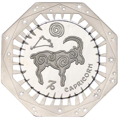 100 Tenge Capricorn back