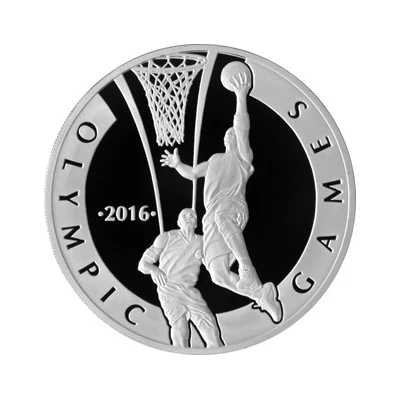 100 Tenge Olympic Games - Basketball back