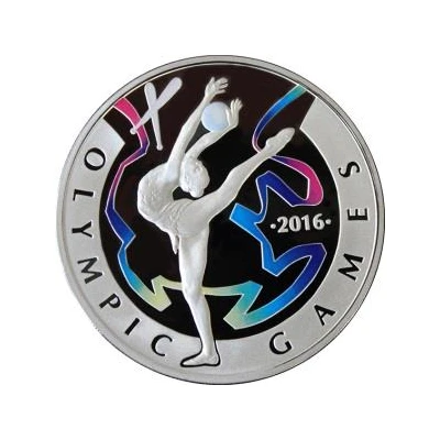 100 Tenge Olympic Games - Gymnastics back