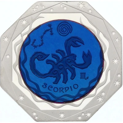 100 Tenge Scorpio back