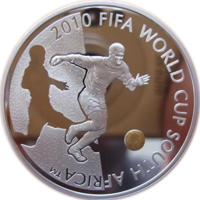 100 Tenge Soccer World Cup back