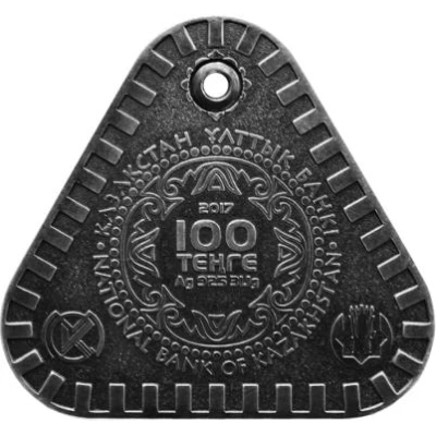 100 Tenge Tumar front