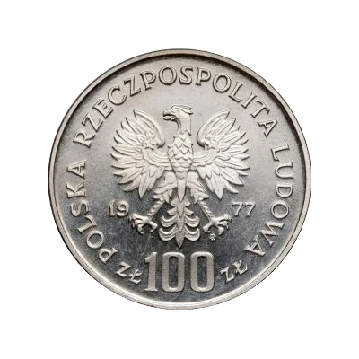 100 Zlotys Environmental Protection - Buffalo; Trial Strike front