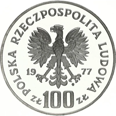 100 Zlotys Environmental Protection - Buffalo; Trial Strike front