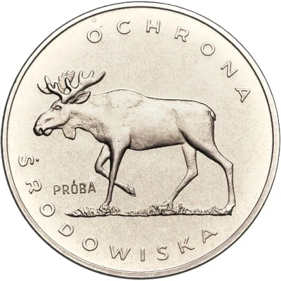 100 Zlotys Environmental Protection - Moose; Trial Strike back