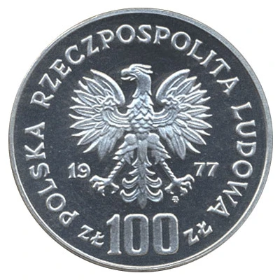 100 Zlotys Henryk Sienkiewicz front