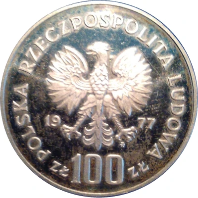 100 Zlotys Władyslaw Reymont front