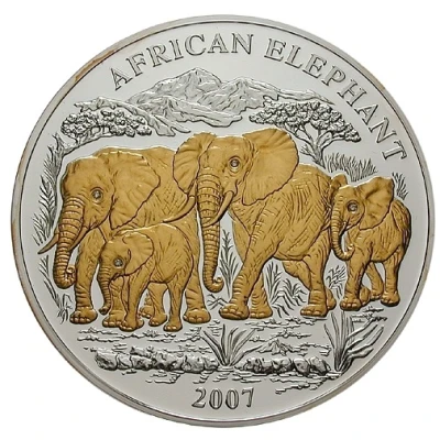 1000 Amafaranga Elephant back