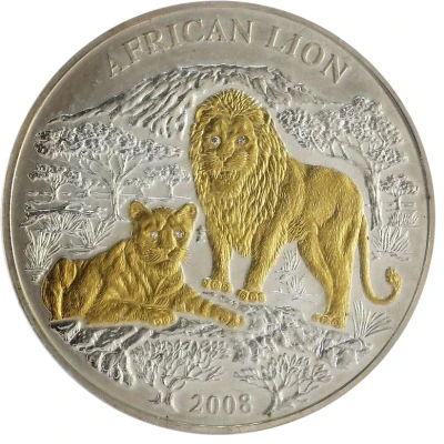 1000 Amafaranga Lion back