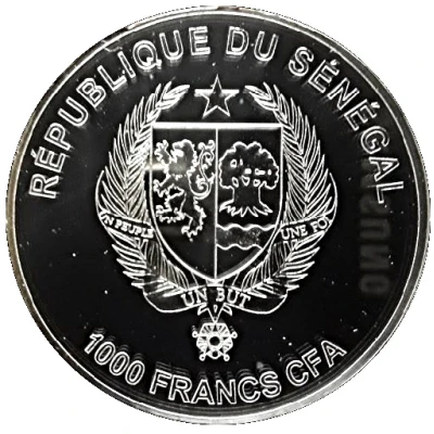 1000 CFA Francs Galago Senegalensis front