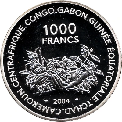 1000 Francs 2006 FIFA World Cup front