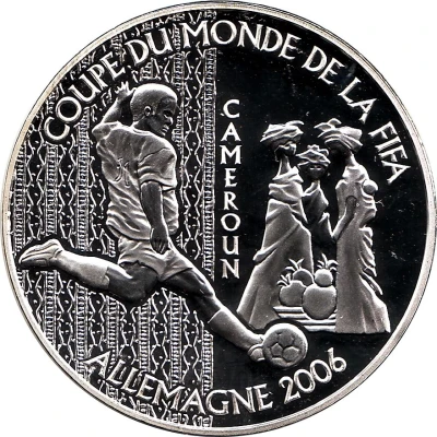 1000 Francs 2006 FIFA World Cup back