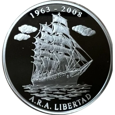 1000 Francs A.R.A. Libertad ND back