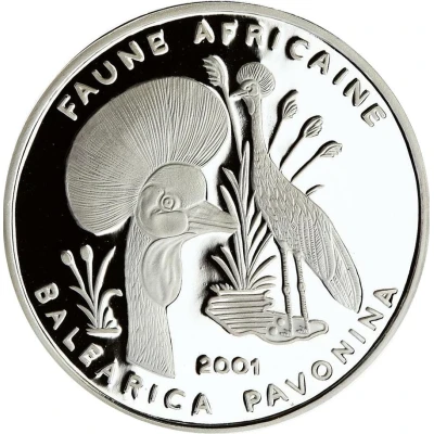 1000 Francs Bird of Paradise back