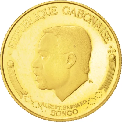 1000 Francs Bongo front