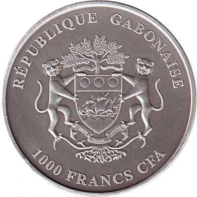 1000 Francs Bullion Coinage - Lion front