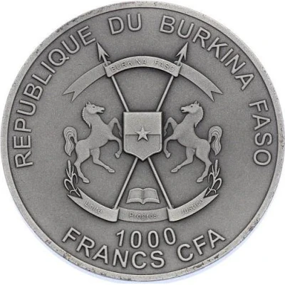 1000 Francs CFA Alexander Selkirk front