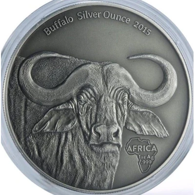 1000 Francs CFA Buffalo back