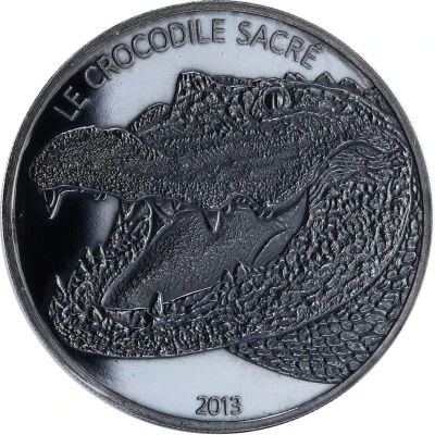 1000 Francs CFA Crocodile back