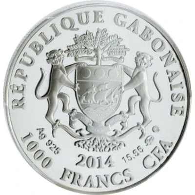 1000 Francs CFA Libra front