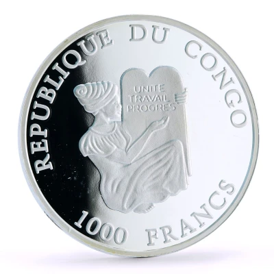 1000 Francs CFA Michelangelo front